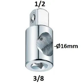Adapteris 3 krypčių 3/8