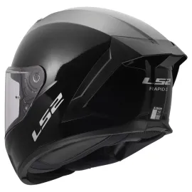 ŠALMAS LS2 RAPID III BLIZGUS JUODAS