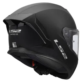 ŠALMAS LS2 RAPID III MATINIS JUODAS