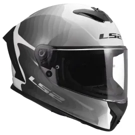 ŠALMAS LS2 RAPID III BALTAS / PILKAS