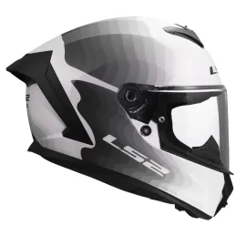 ŠALMAS LS2 RAPID III BALTAS / PILKAS