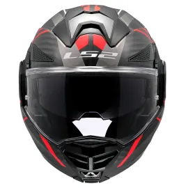 Šalmas LS2 Advant X Carbon Future II Raudona/Juoda