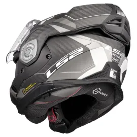 Šalmas LS2 Advant X Carbon Horizon sidabrinis/pilkas