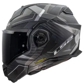 Šalmas LS2 Advant X Carbon Horizon sidabrinis/pilkas