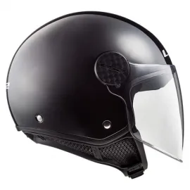 ŠALMAS LS2 SPHERE II SOLID MATINIS JUODAS