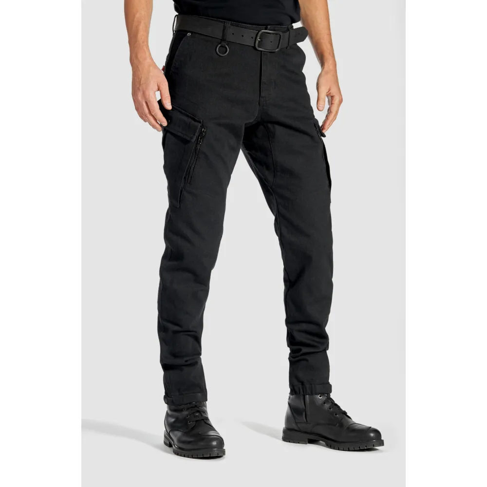 DŽINSAI PANDO MOTO MARK BLACK AAA – VYRAMS SU CORDURA® IR BALISTEX®