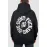 DŽEMPERIS SU GOBTUVU – PANDO MOTO MAX DON’T DIE, OVERSIZE, JUODAS, UNISEX