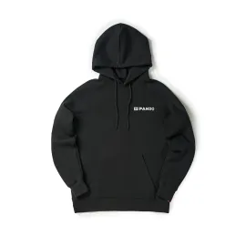 DŽEMPERIS SU GOBTUVU – PANDO MOTO MAX DON’T DIE, OVERSIZE, JUODAS, UNISEX