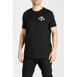MARŠKINĖLIAI PANDO MOTO MIKE IGNITION JUODI UNISEX