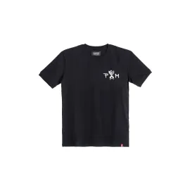 MARŠKINĖLIAI PANDO MOTO MIKE TIGER JUODI UNISEX