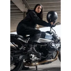 DŽINSAI – PANDO MOTO MILA CARGO MOTERIMS JUODI SU CORDURA®