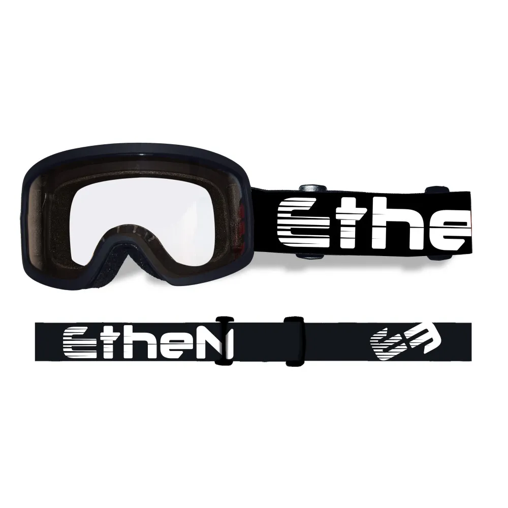 AKINIAI ETHEN MX6510 MASCHERA BIMBO VAIKIŠKI MOTOKROSINIAI JUODA