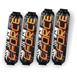 AMORTIZATORIŲ APSAUGA NUO PURVO CFMOTO CFORCE G3 ORANŽINIAI