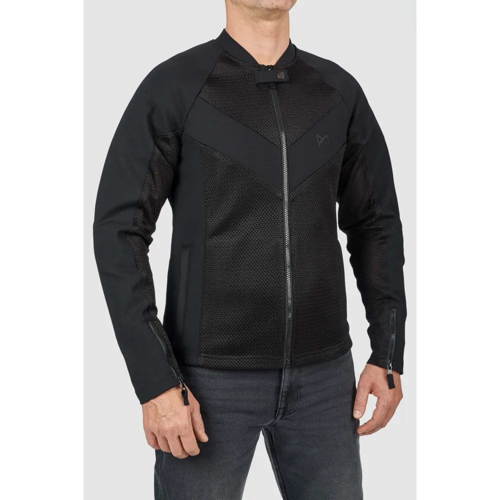 STRIUKĖ - PANDO MOTO STEALTH BLACK AAA VYRAMS, SU APSAUGOMIS