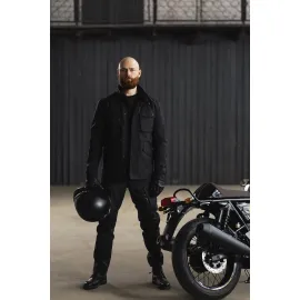 TEKSTILINĖS KELNĖS PANDO MOTO TRITON WP SLIM JUODOS