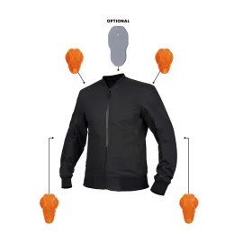 VASARINĖ STRIUKĖ PANDO MOTO VENTURA BLACK AA VYRAMS