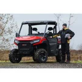 AODES WORKCROSS 650-3 EPS MOTOVISUREIGIS Tamsiai pilkas