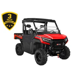 AODES WORKCROSS 650-3 EPS MOTOVISUREIGIS Raudonas