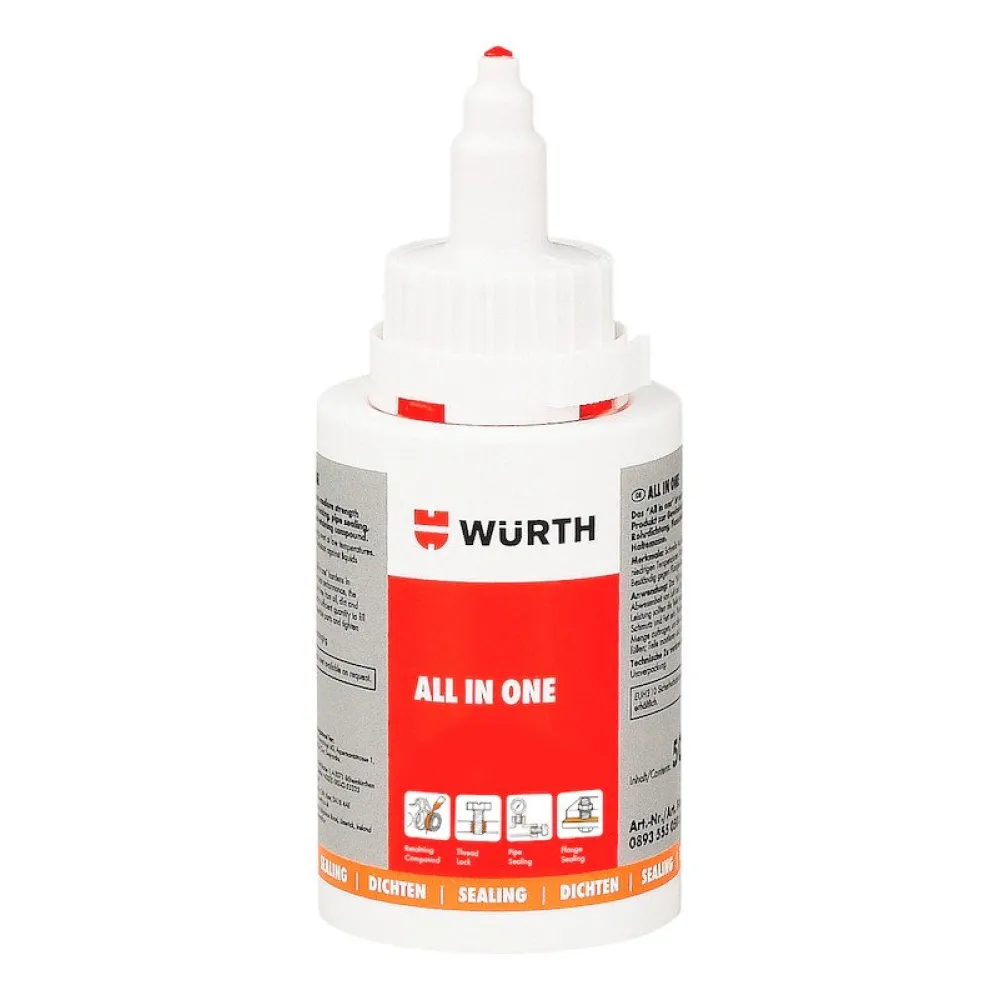 WURTH FIKSAVIMO/SANDARINIMO PRIEMONĖ ALL IN ONE 50ML