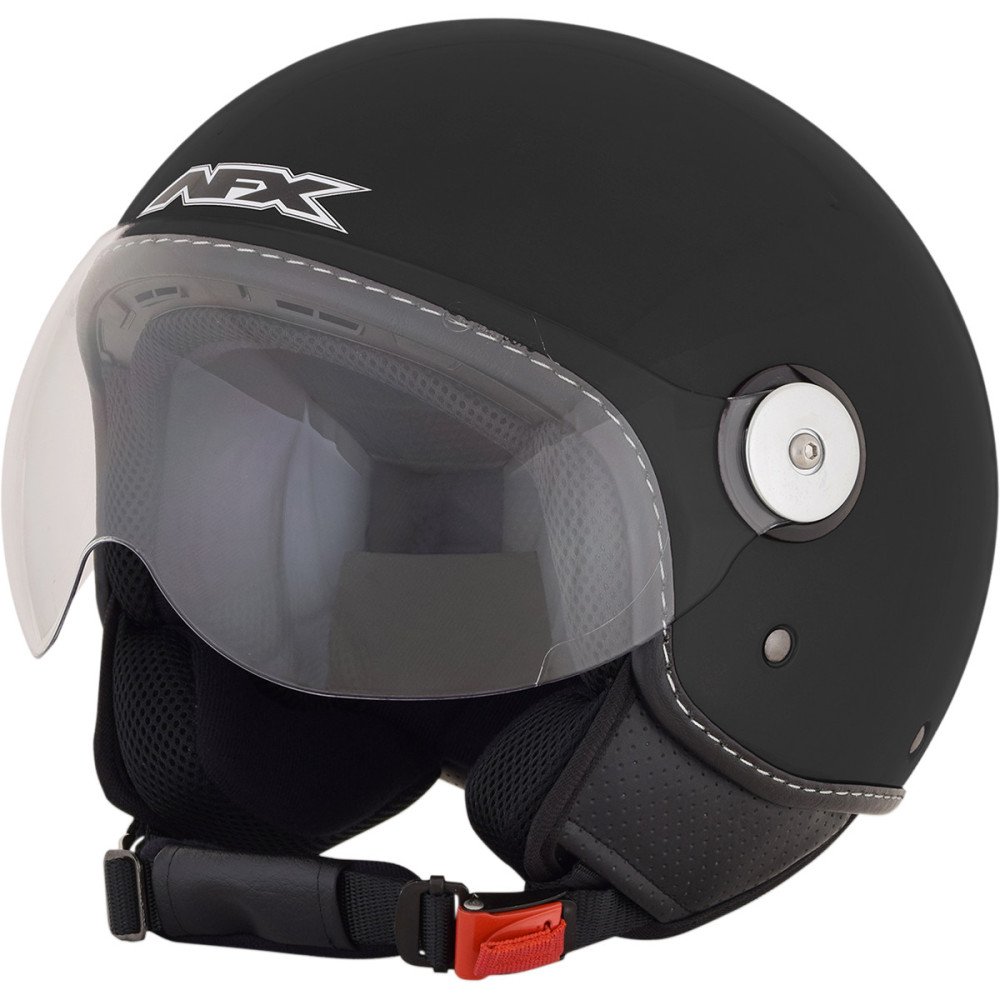 ŠALMAS AFX FX 33 SCOOTER GLOSS JUODAS