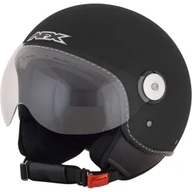 ŠALMAS AFX FX 33 SCOOTER GLOSS JUODAS