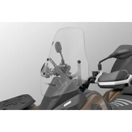 QJMOTOR SFA 600/1000 APSAUGINIO STIKLO KOMPLEKTAS NUO VĖJO 07020W610000