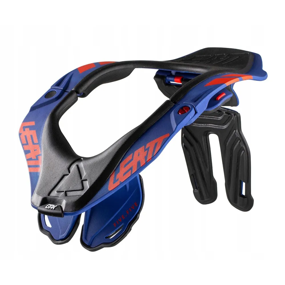 KAKLO APSAUGA LEATT GPX 5.5 ROYAL MĖLYNA/RAUDONA