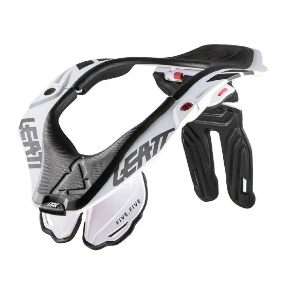 KAKLO APSAUGA LEATT GPX 5.5 BALTA