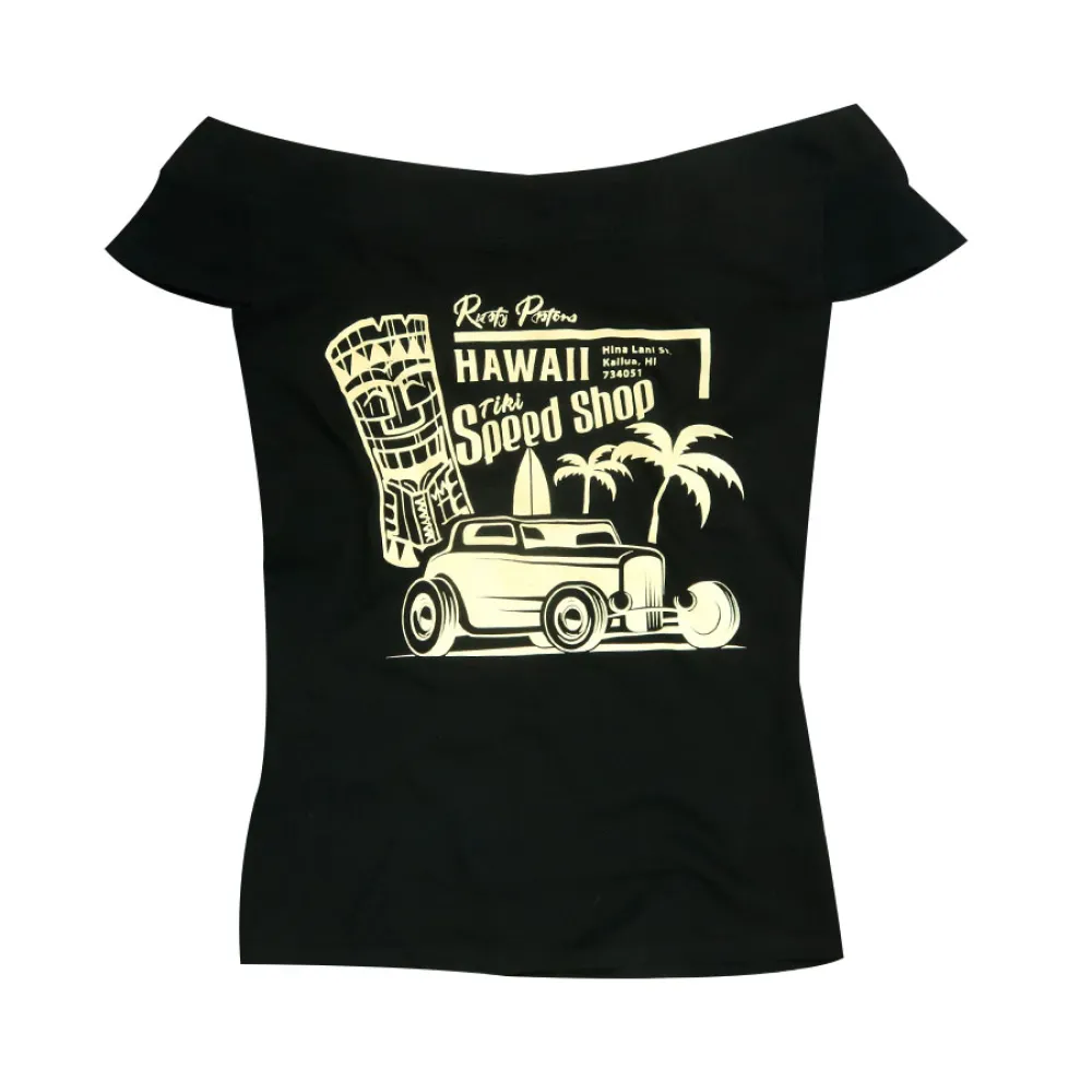 PALAIDINĖ RUSTY PISTONS HAWAII MOTERIMS