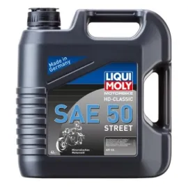 LIQUI MOLY MOTOCIKLINĖ VARIKLINĖ ALYVA HD-CLASSIC SAE 50 STREET 4l - 1230