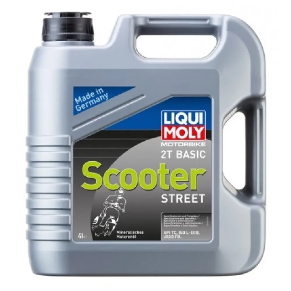 LIQUI MOLY ALYVA DVITAKČIAMS VARIKLIAMS BASIC SCOOTER STREET 4l - 1237