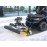 SHARK PROFESIONALUS GATVIŲ IR SNIEGO VALYTUVAS SKIRTAS ATV/UTV + 130L TALPOS SURINKĖJAS