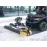 SHARK PROFESIONALUS GATVIŲ IR SNIEGO VALYTUVAS SKIRTAS ATV/UTV + 130L TALPOS SURINKĖJAS