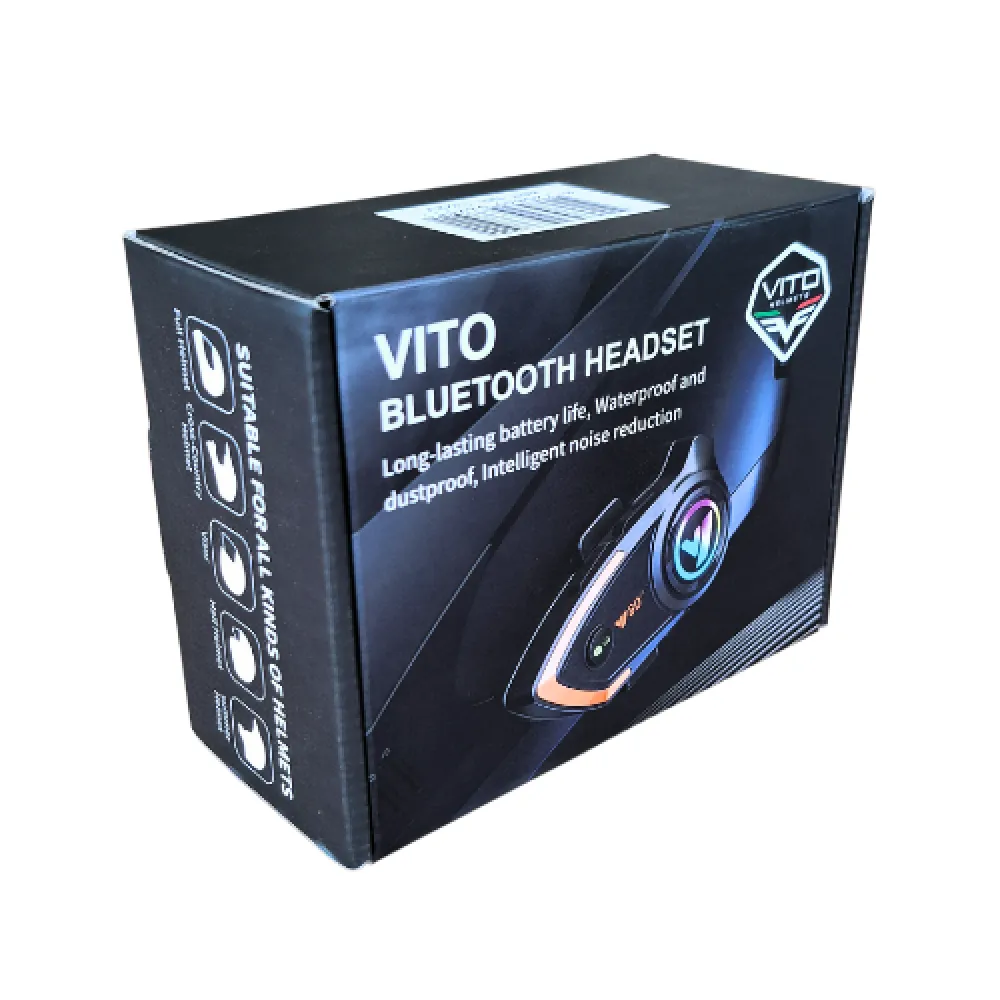 BLUETOOTH PASIKALBĖJIMO ĮRANGA ŠALMUI DE VITO