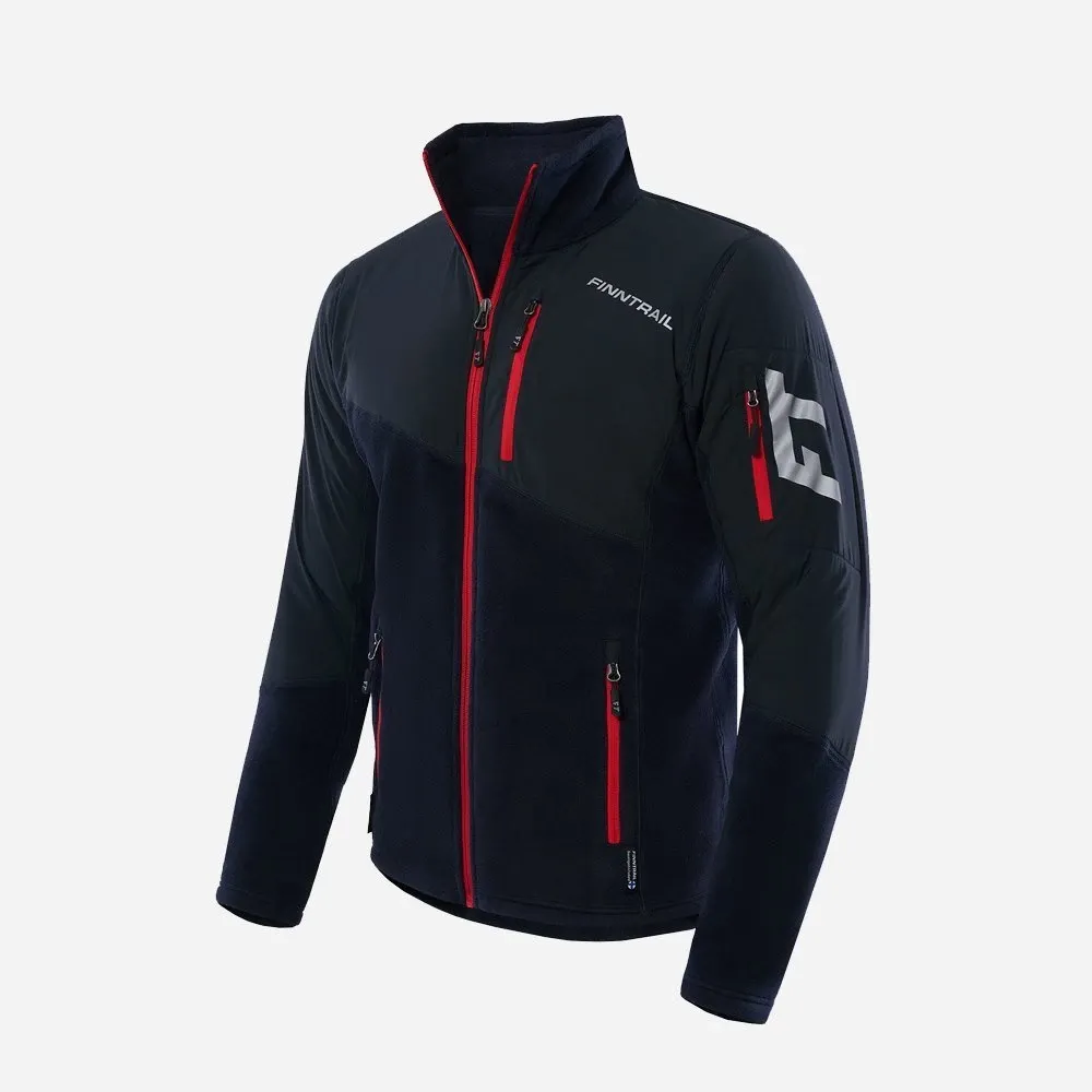 TERMO DŽEMPERIS FINNTRAIL POLAR JUODAS UNISEX