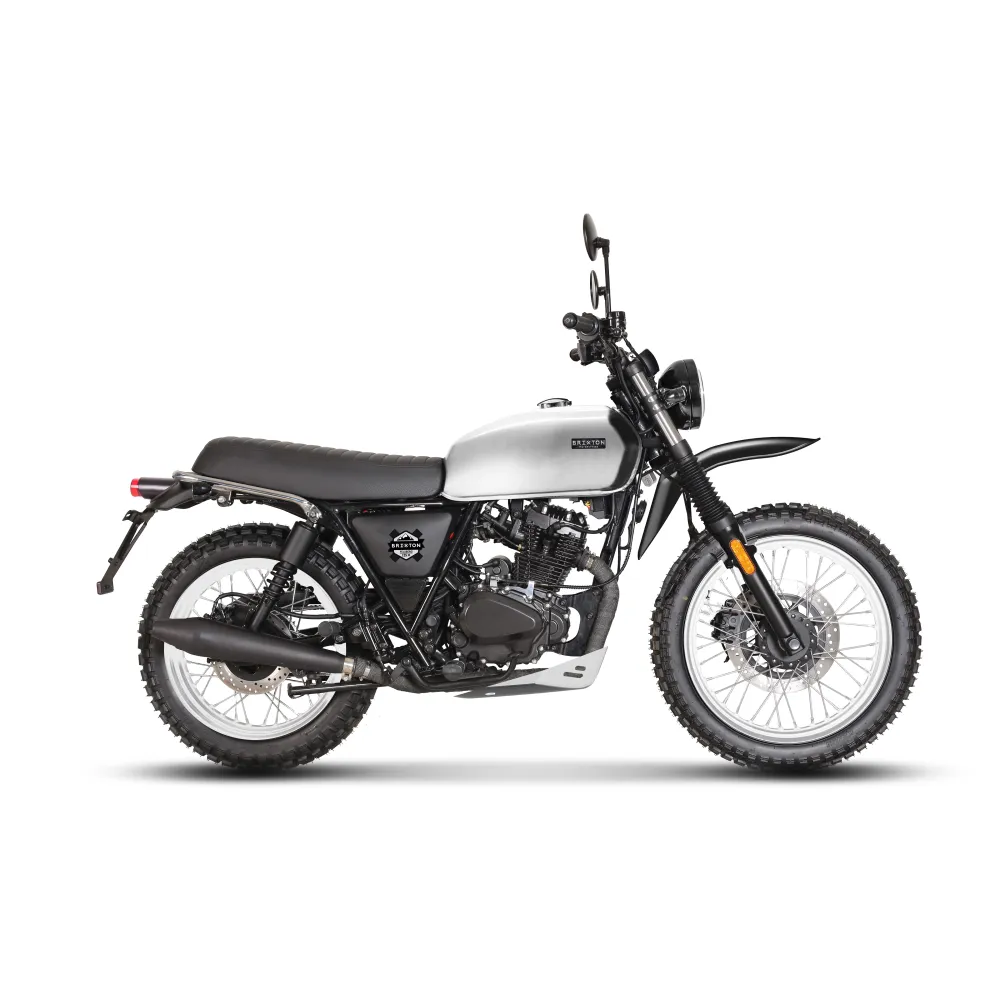 BRIXTON FELSBERG 125 XC QUICK SILVER