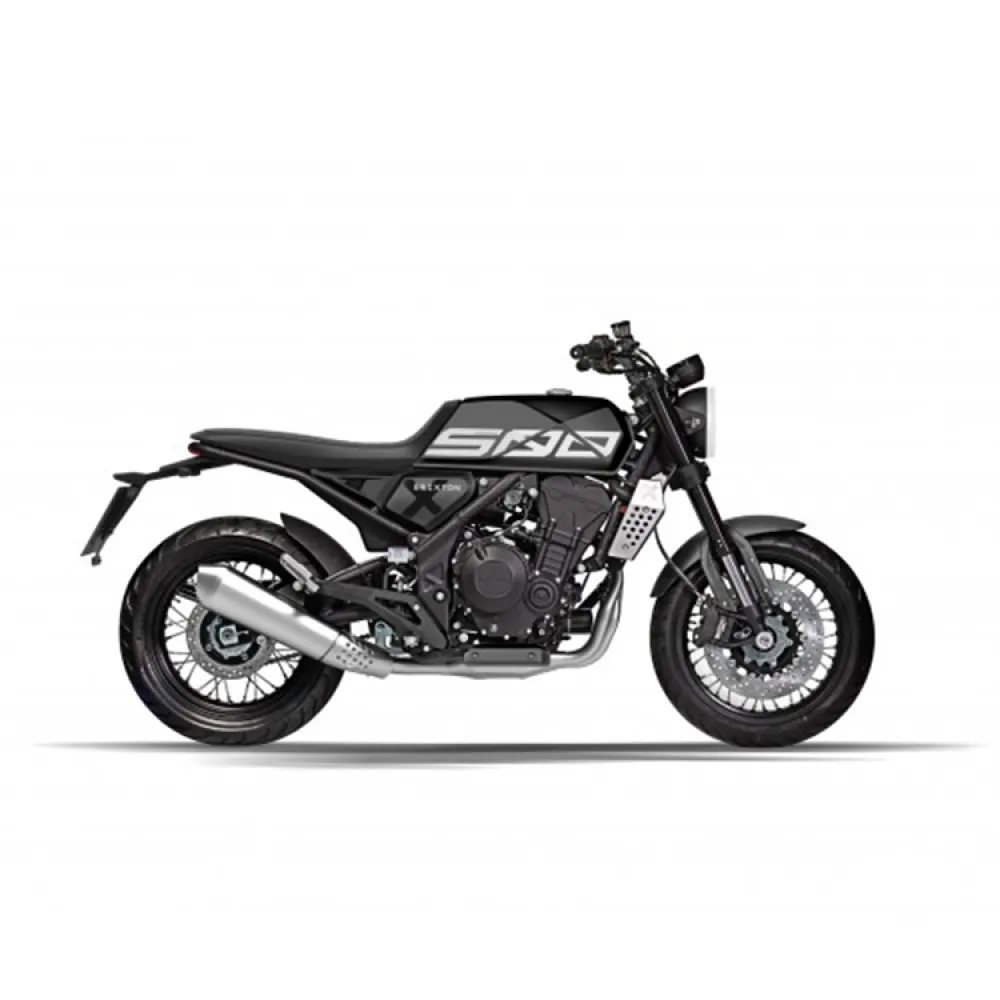BRIXTON CROSSFIRE 500 X ABS BULLET SILVER MATT