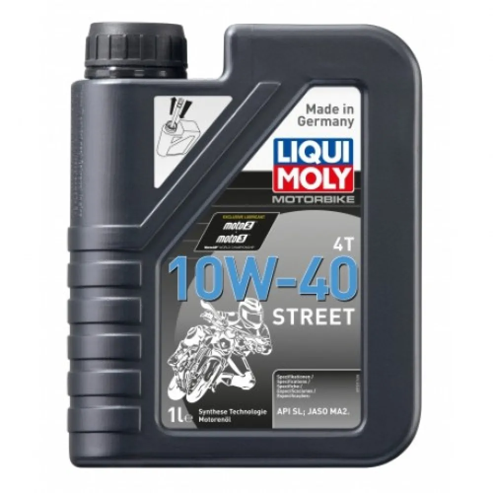 LIQUI MOLY MOTOCIKLINĖ VARIKLINĖ ALYVA 4T 10W-40 1l
