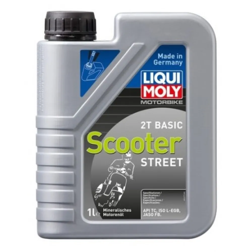 LIQUI MOLY ALYVA DVITAKČIAMS VARIKLIAMS BASIC SCOOTER STREET 1l