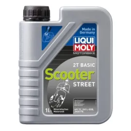 LIQUI MOLY ALYVA DVITAKČIAMS VARIKLIAMS BASIC SCOOTER STREET 1l