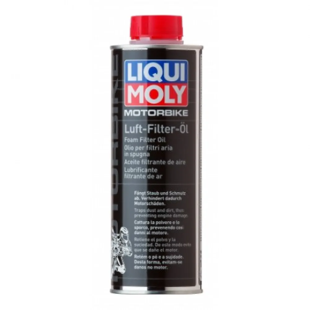LIQUI MOLY MOTOCIKLŲ ORO FILTRO TEPALAS 500 ml