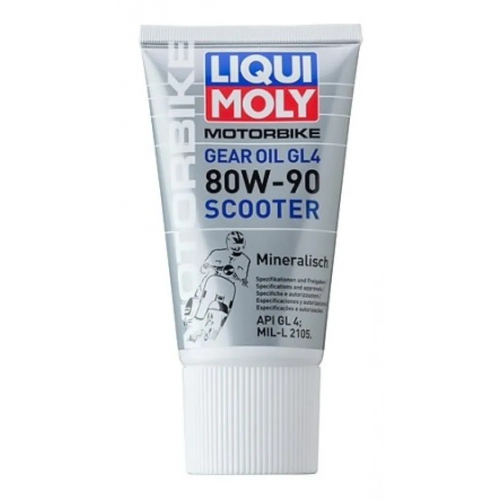 LIQUI MOLY MOTOCIKLINĖ ALYVA (GL4) 80W-90 Scooter 0.15l