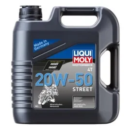 LIQUI MOLY MOTOCIKLINĖ VARIKLINĖ ALYVA 4T 20W-50 STREET 4l
