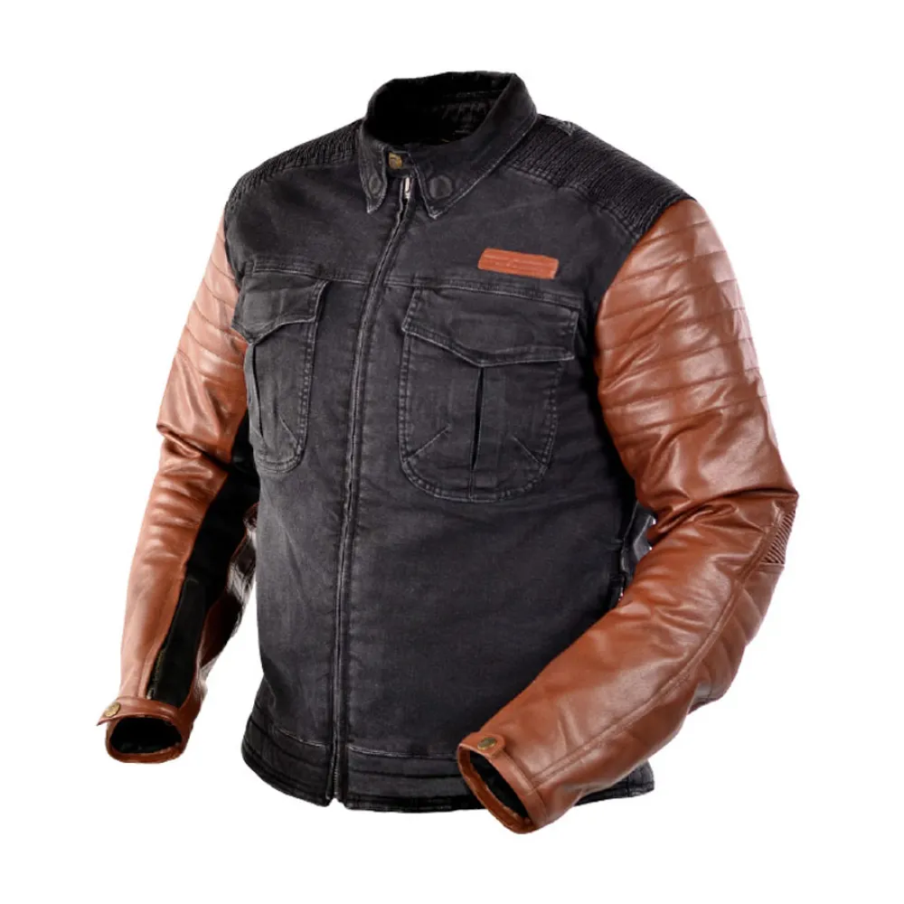 STRIUKĖ TRILOBITE 964 ACID SCRAMBLER DENIM VYRAMS RUDA
