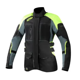 MOTO STRIUKĖ XRC WINKLE WTP MOTERIMS JUODA/ PILKA/ ŽALIA