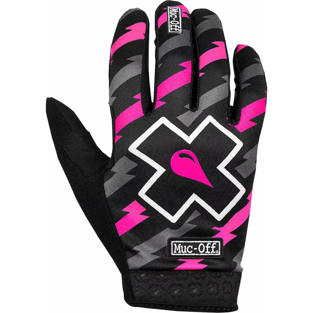PIRŠTINĖS MUC-OFF MX/MTB ROŽINĖ/JUODA