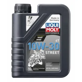 LIQUI MOLY PUSIAU SINTETINĖ ALYVA 4-TAKČIAMS MOTOCIKLŲ VARIKLIAMS - RACING 4T 10W-30 1l