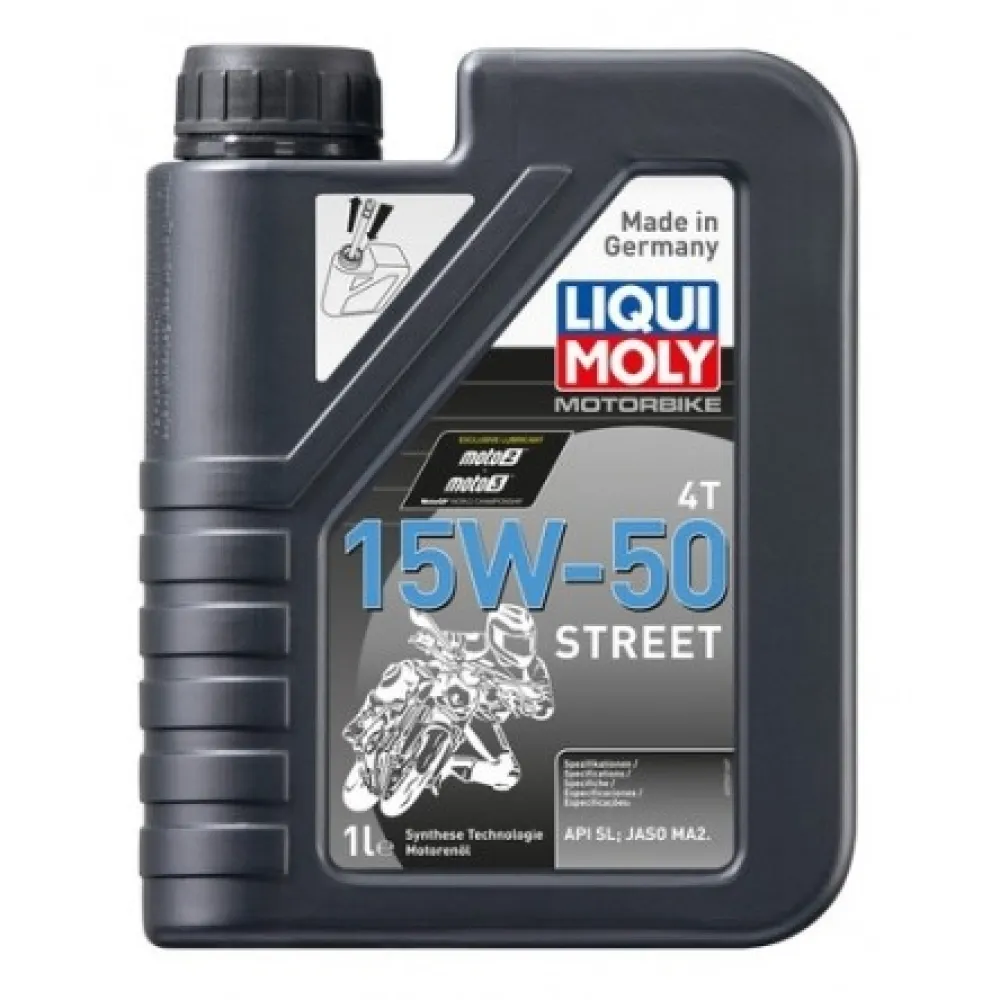 LIQUI MOLY ALYVA KETURTAKČIAMS VARIKLIAMS 15W-50 Street 1l