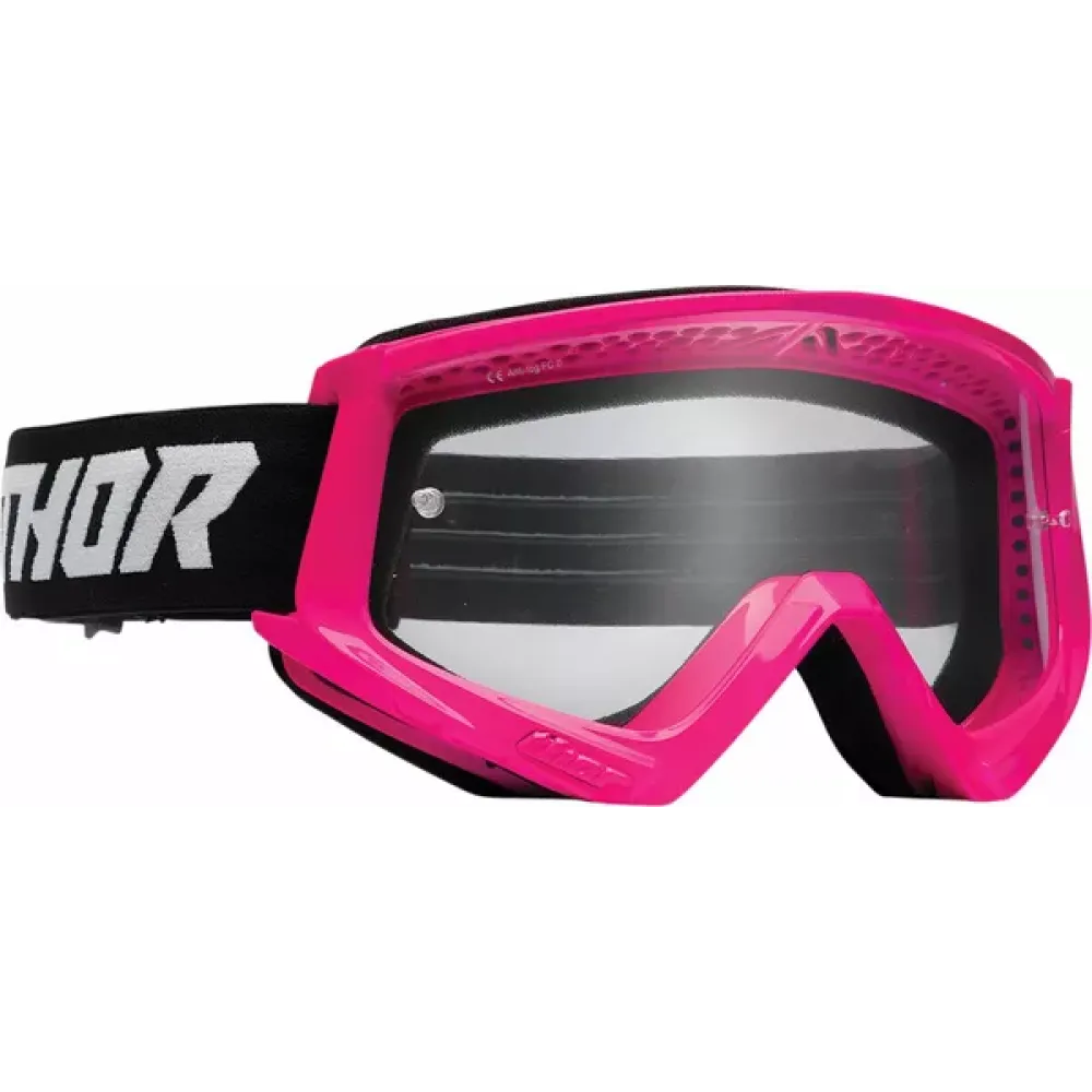AKINIAI JAUNIMUI THOR COMBAT RACER ROŽINĖ/JUODA