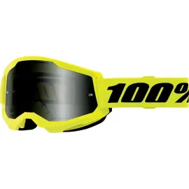 AKINIAI 100% STRATA 2 VEIDRODINIAI NEONINĖ GELTONA